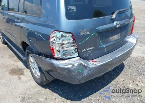 2002 Toyota Highlander V6 из США, поврежденный, VIN JTEHF21A820093983